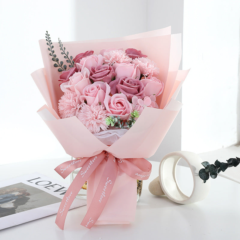 🌹: Eternal Rose Soap Flower Gift - Mother's Day & Birthday Present