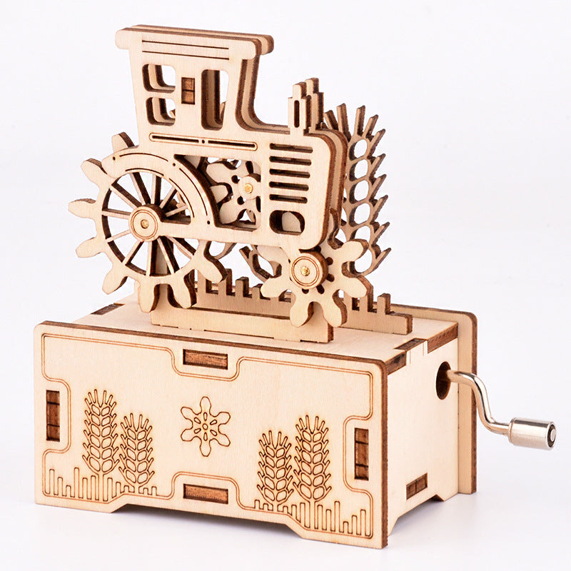 🎶: 3D Wooden Jigsaw Puzzle Music Box | 4 Quirky Designs