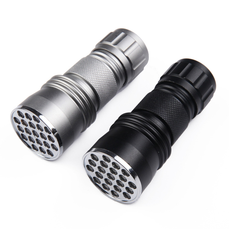 21LED UV Flashlight for Currency Detection