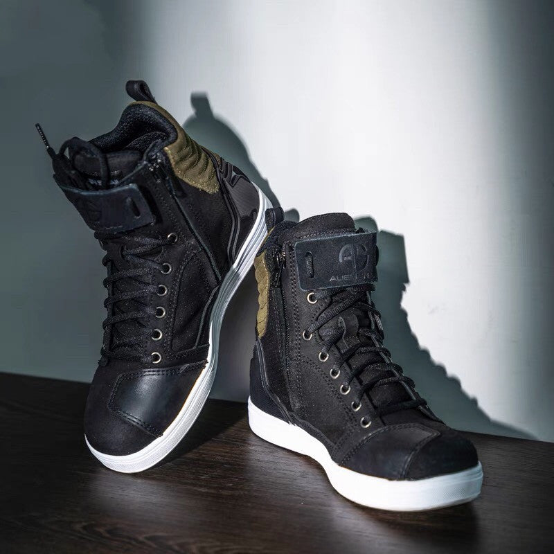 🥾: Breathable Snail Motorcycle Riding Boots