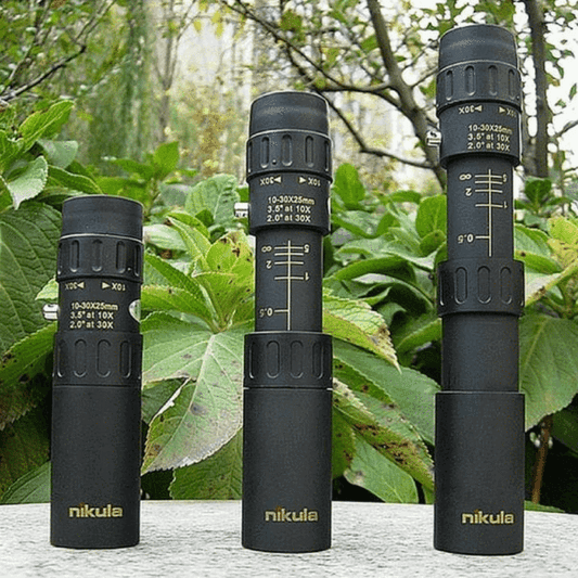 🔭: 10-30x25 HD Zoom Monocular Telescope — BK4 Prism | Multi-Layer Coating | Tripod Compatible | Birdwatching & Hiking