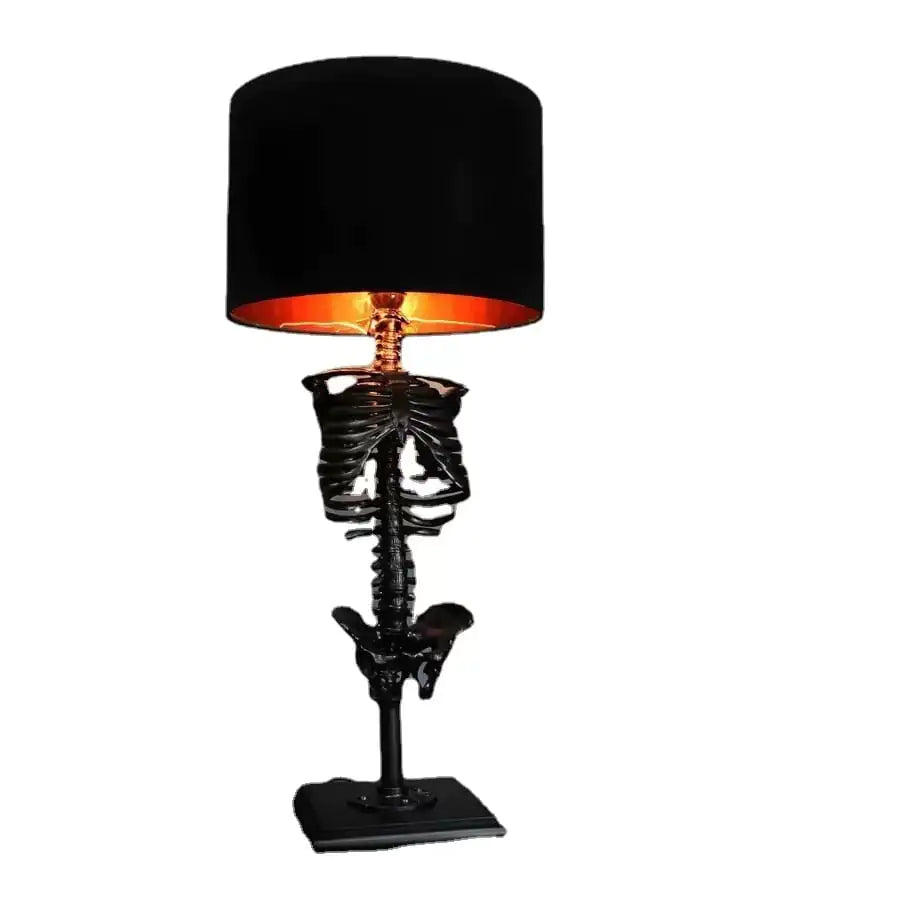 🎃: Vintage Skeleton Table Lamp