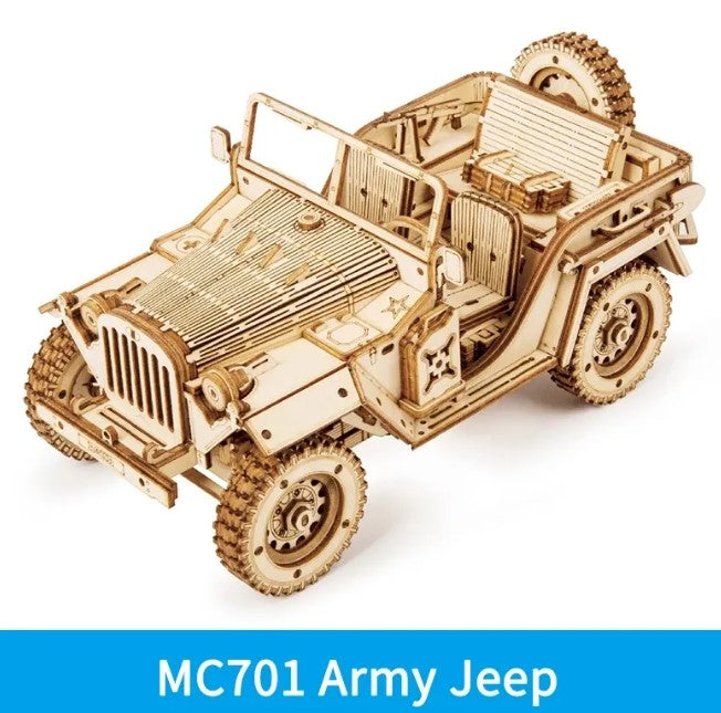 🚂: Train Locomotive 3D Wooden Puzzle Model Kit