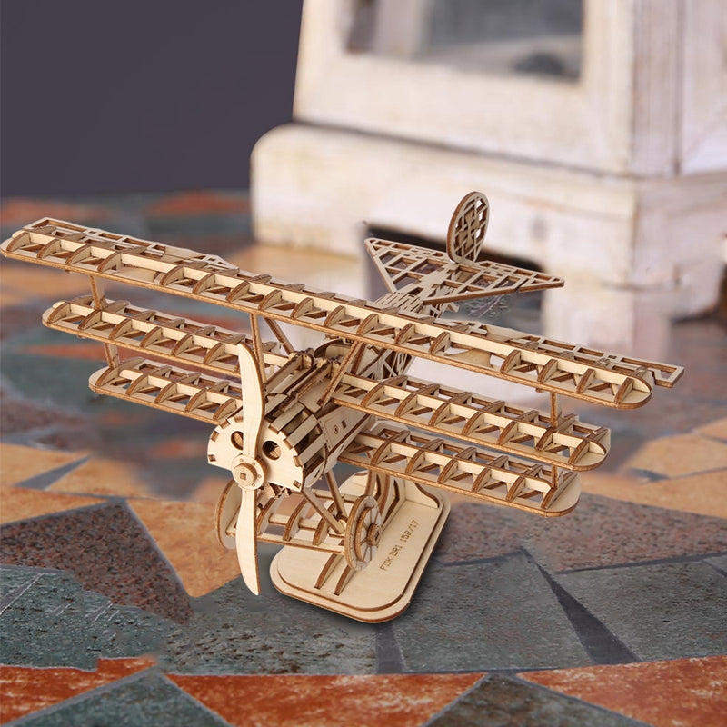 ✨: Laser Cut 3D Wooden Puzzle Model Kit | 10 Designs
