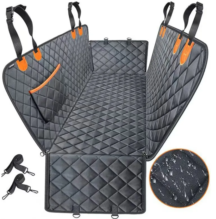 🐾: Pet Car Seat & Travel Blanket Mat — 137x147cm | Pocket Design | Dog Car Cover