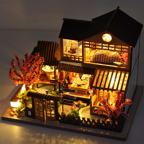 🏠: DIY 3D Wooden Puzzle House Model | 2 Style Variants