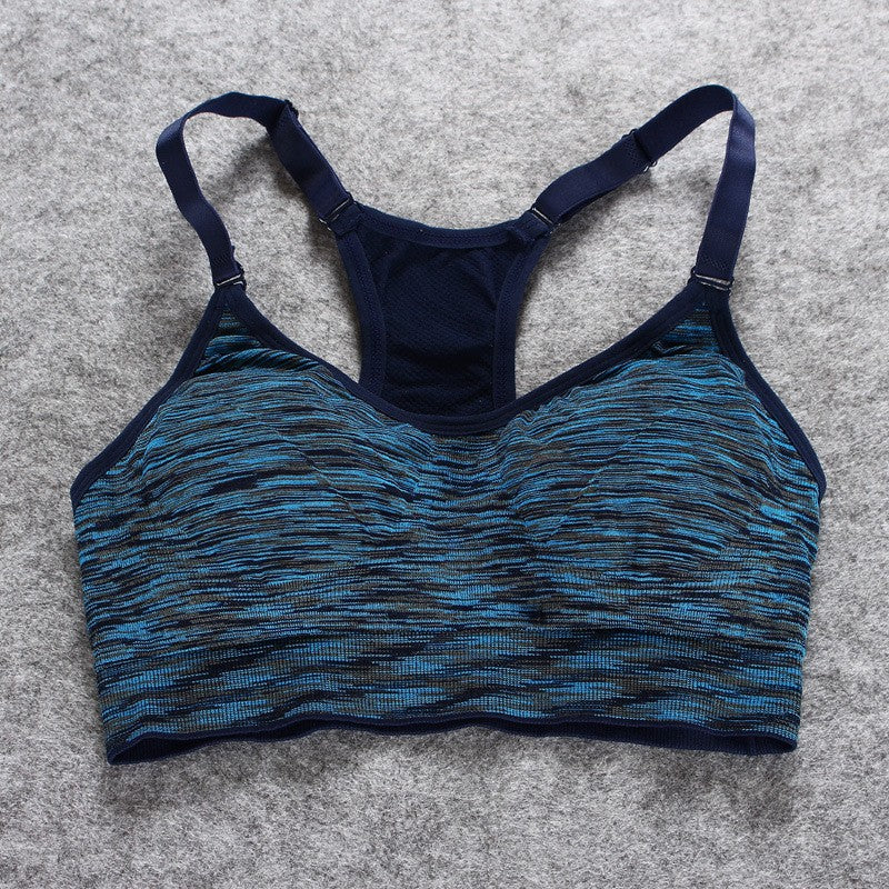 🧘: Shockproof Sports Bra for Yoga & Fitness — Double Strap | Sizes S-L | 5 Colors