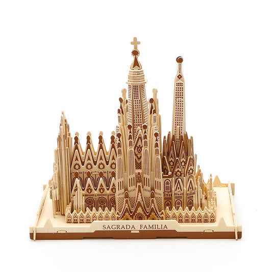 🏰: Giant Wooden Castle 3D Puzzle Building Model