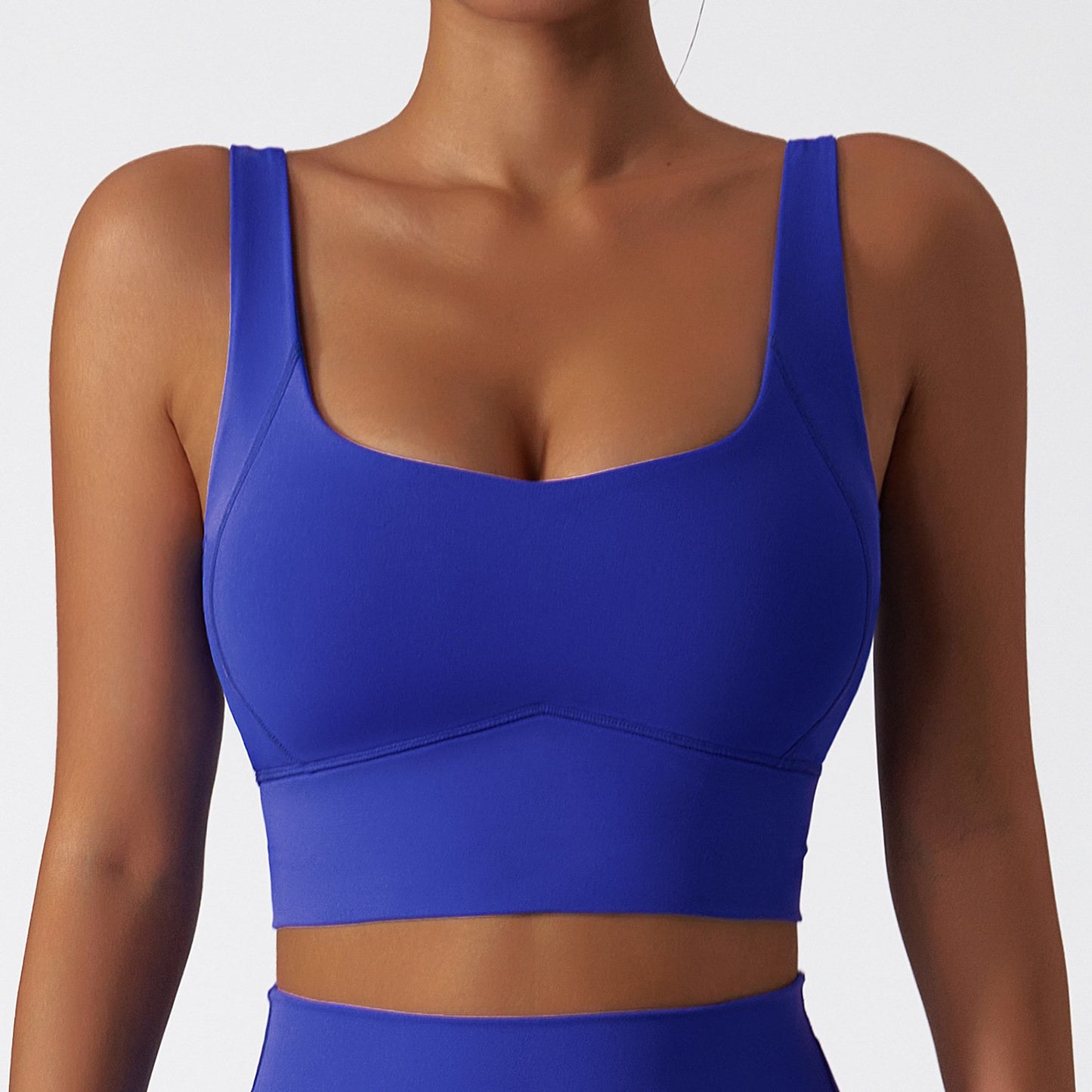 🧘: Quick-Dry Push-Up Yoga Bra — Shockproof | Nude Feel | Sizes S-XL | 6 Colors