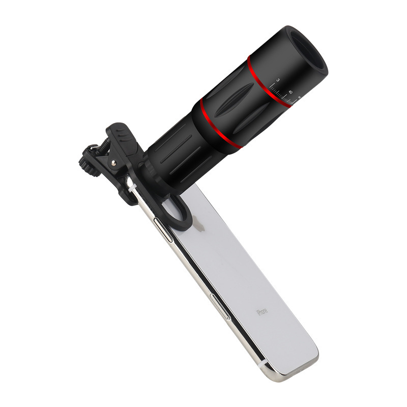 🔭: HD External Zoom Lens Telescope for Smartphones — Clip-On | iPhone & Android Compatible | Wildlife, Travel & Outdoor Photography