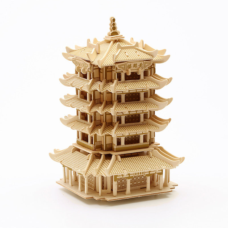 🏰: Giant Wooden Castle 3D Puzzle Building Model