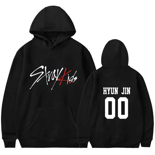 🎤: ACEFAST INC Stray Kids Hoodie Felix Hyunjin Jisung Woojin Changbin Bangchan Seungmin Sweatshirt