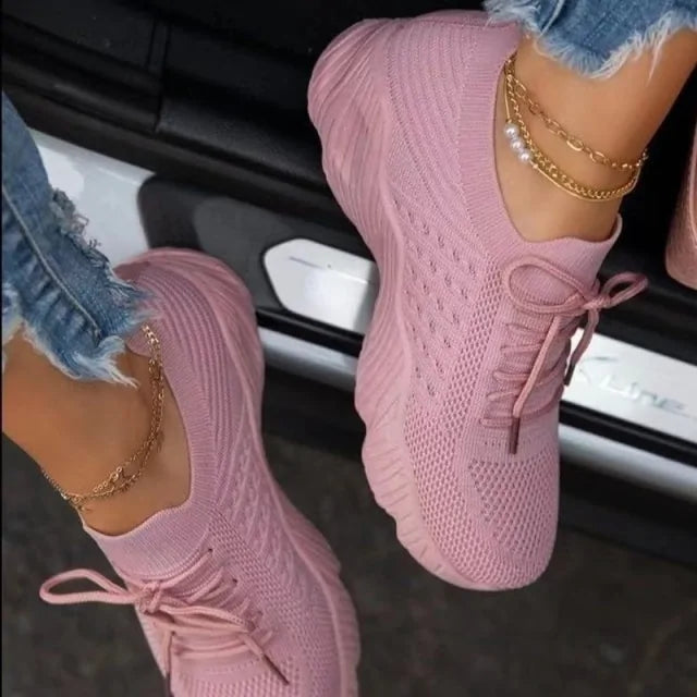 👟: Casual Ladies Sport Sneakers - Comfortable Walking Shoes