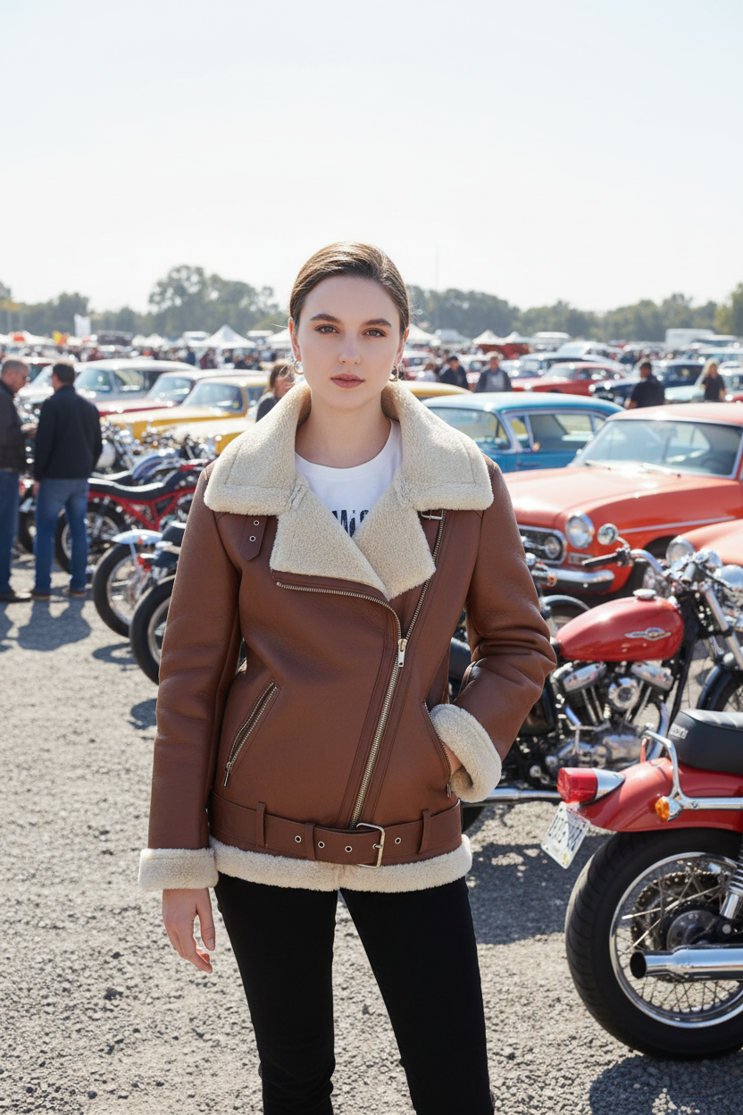 🧥: Motorcycle Leather Jacket