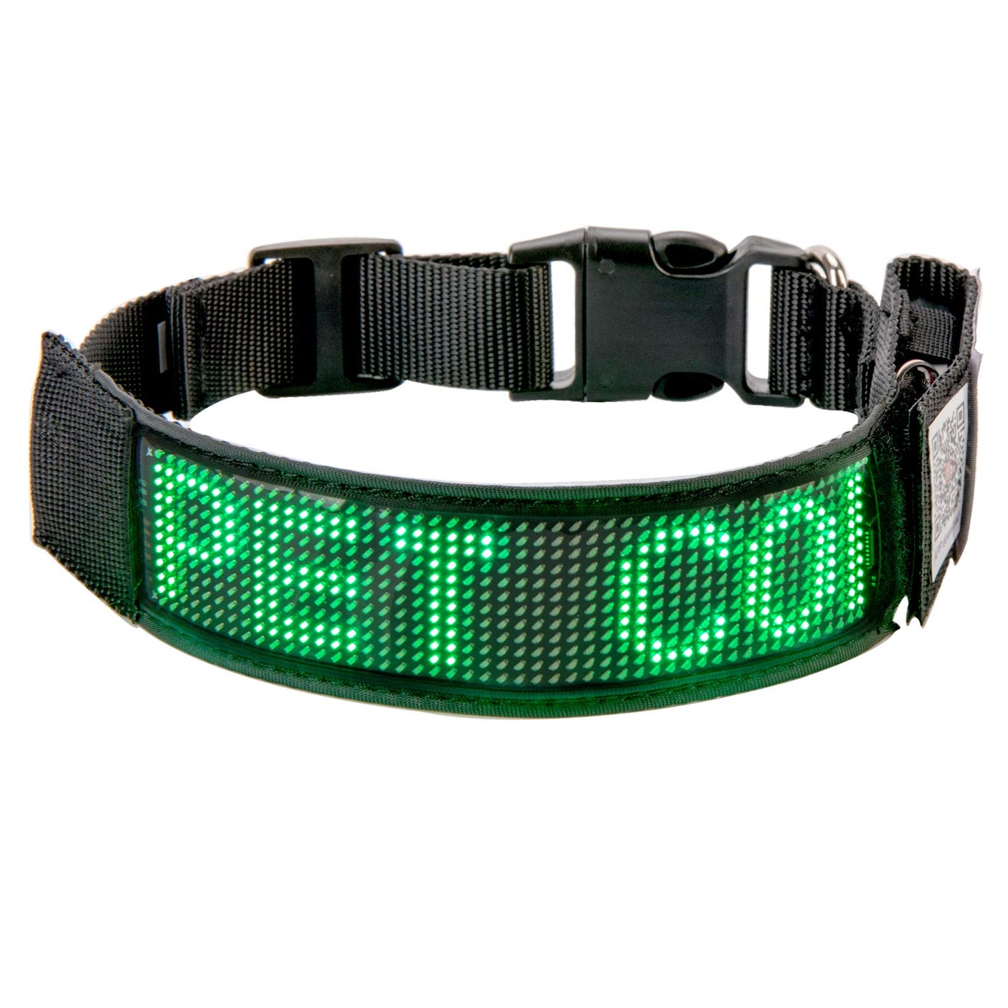 🐕: Leadleds Bluetooth LED Dog Collar – Programmable Scrolling Name Display, Rechargeable Glow Safety Collar