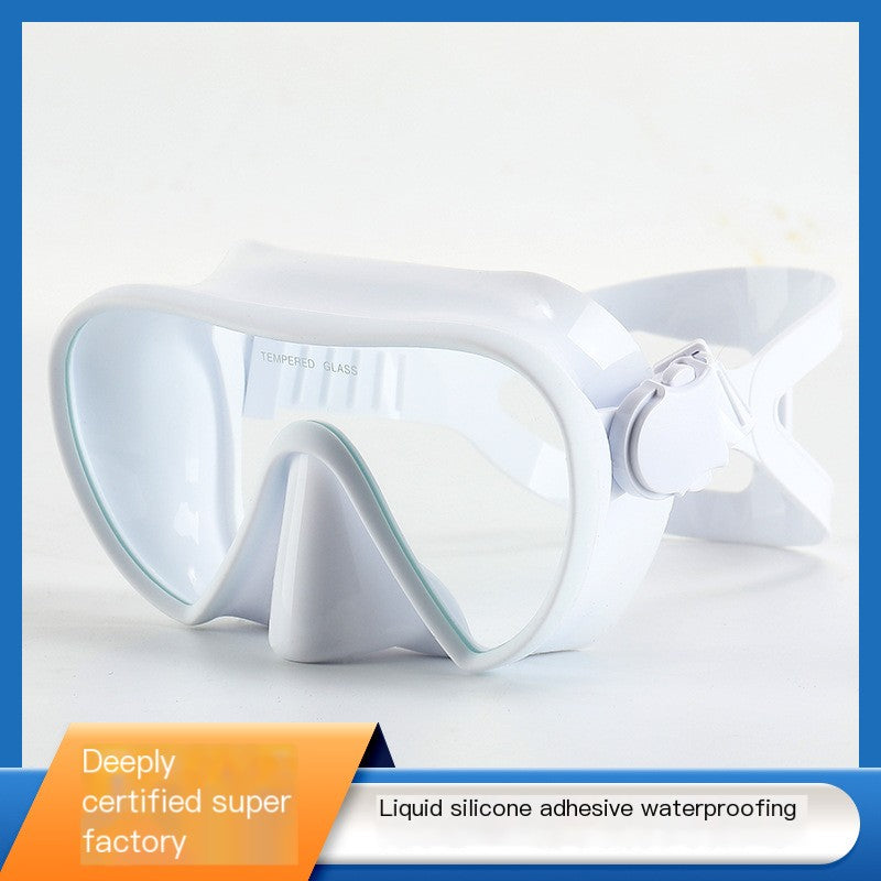 🤿: High-Definition Adult Diving Mask with Silicone Frame | 4 Styles
