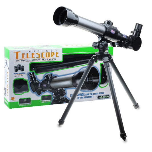 🔭: Kids' Telescope Toy — Educational Science Instrument for Children 3+ | Durable Plastic | 41x33cm