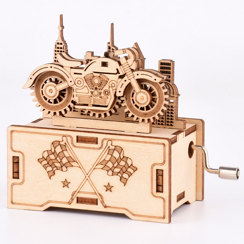🎶: 3D Wooden Jigsaw Puzzle Music Box | 4 Quirky Designs