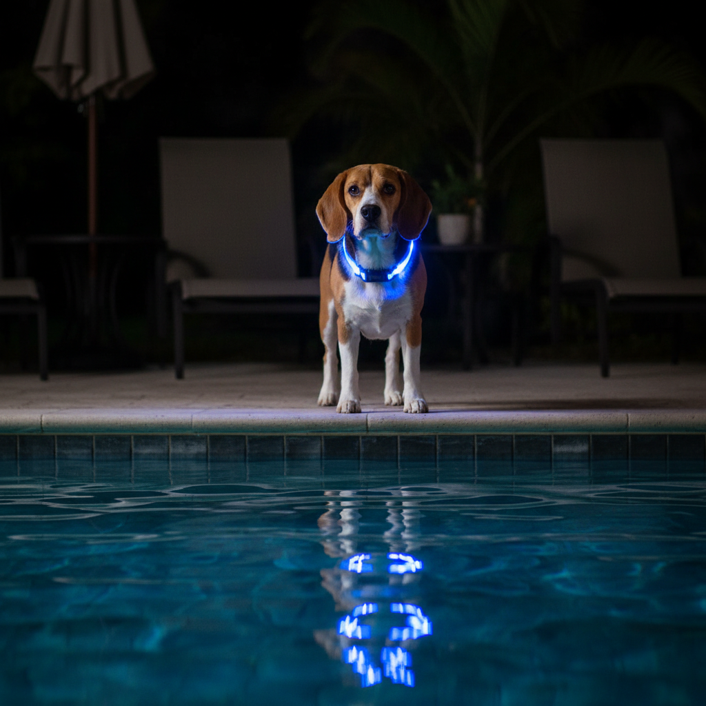 🐕: BSEEN Light Up Dog Collar – Rechargeable LED Glow & Reflective Night Safety Collar