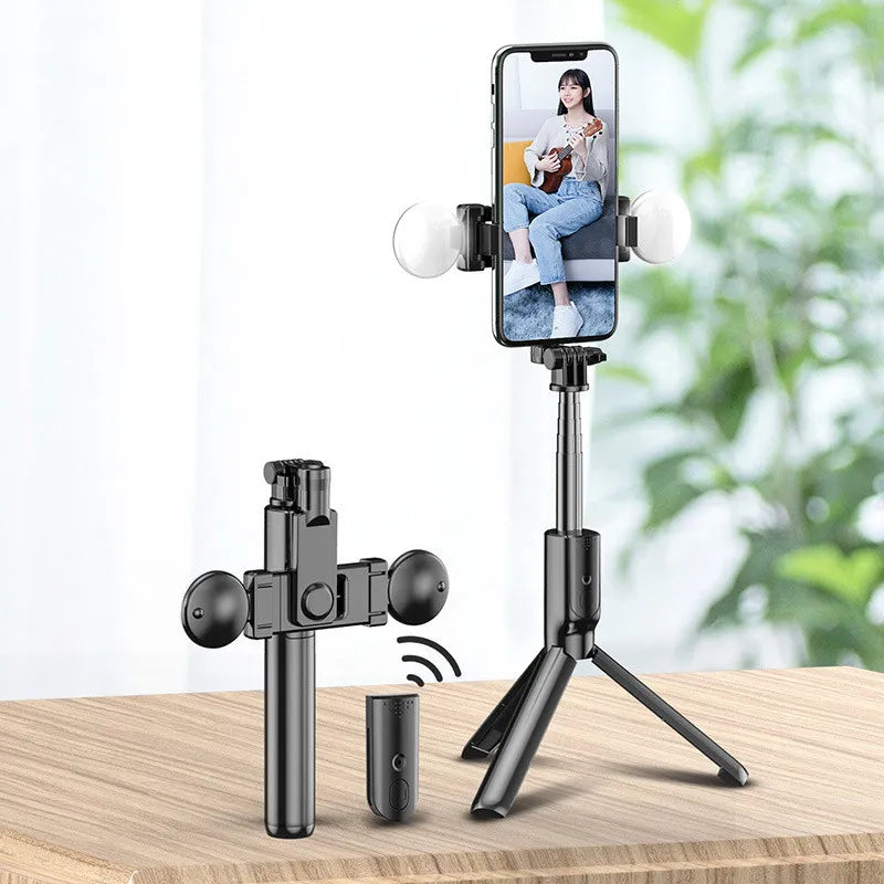 📱: Mobile Phone Selfie Stick with Built-In LED Light