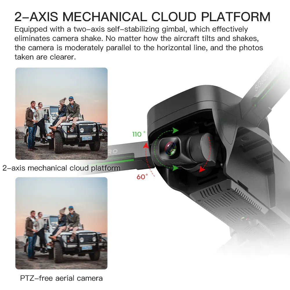 🚁: SG906PRO Foldable Dual GPS Drone with Gimbal