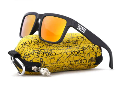 🕶️: Сонцезахисні окуляри KDEAM Square Polarized для активного відпочинку — окуляри для спорту та водіння