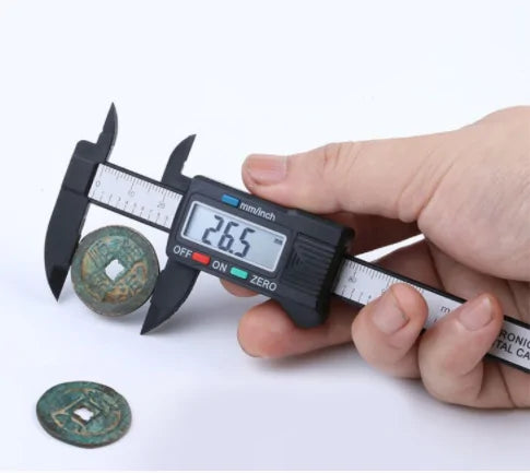 📏: Digital Display High Precision Vernier Caliper - Professional Measurement Tool with LCD Screen