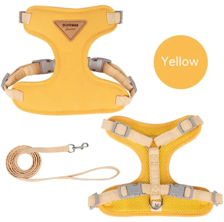 Small Dog Anti-Breaking Harness & Leash