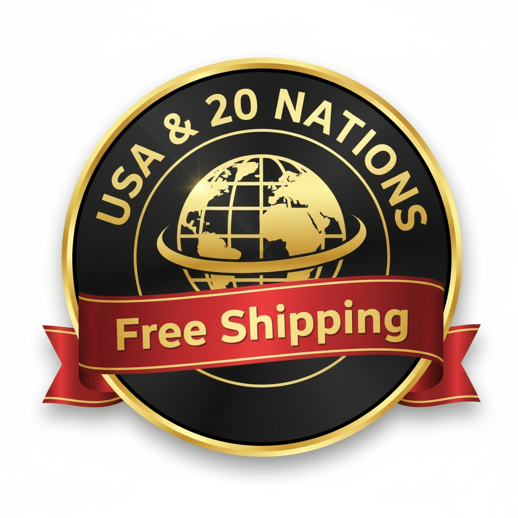 Free Shipping - White Background