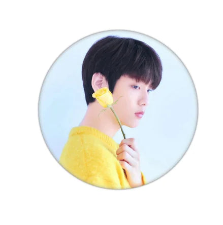 🔑: TXT Keychain and Badge Set - Tinplate Design