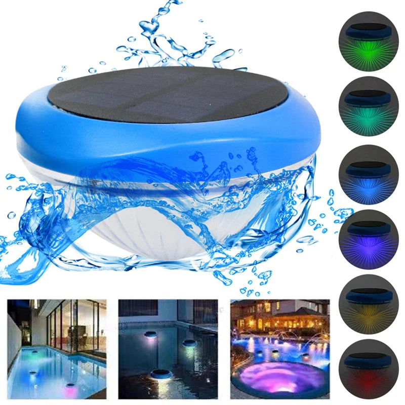 🌈 Solar LED RGB Floating Pool Lights - Waterproof Garden Pond Lamps