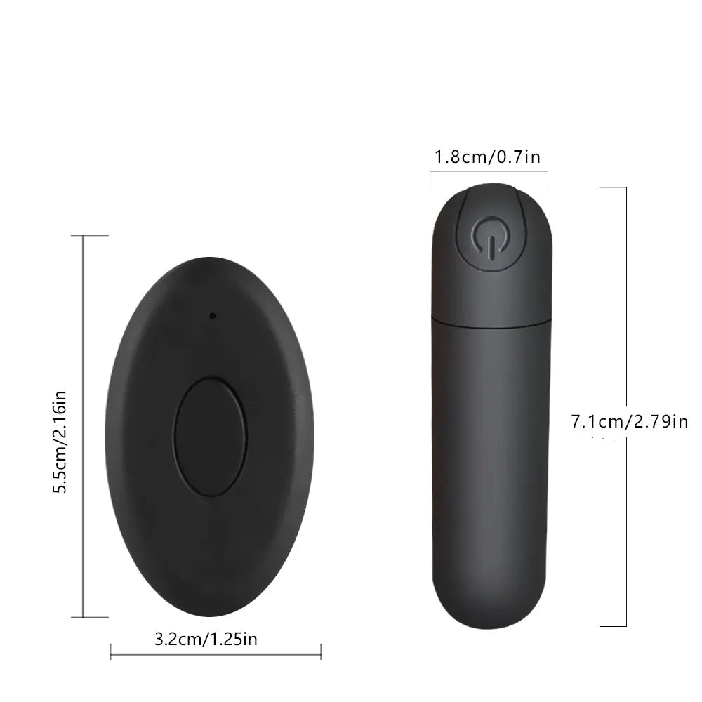 💫: 10-Function Wireless Remote Bullet Vibrator with Lace Panties - Ultimate Pleasure