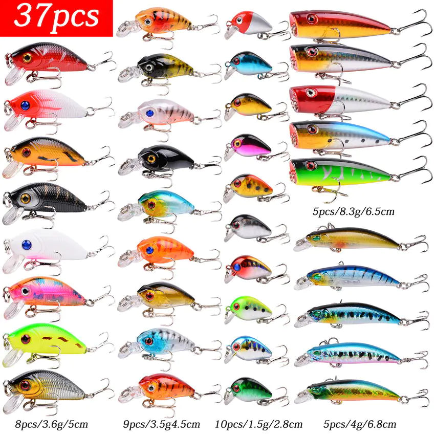 🎣: Aorace Mini Minnow Crankbait Fishing Lure Set - Realistic Baitfish Lures