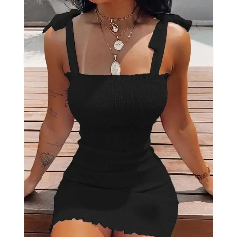 👗: Tube Top Dress - Strapless Summer Fashion