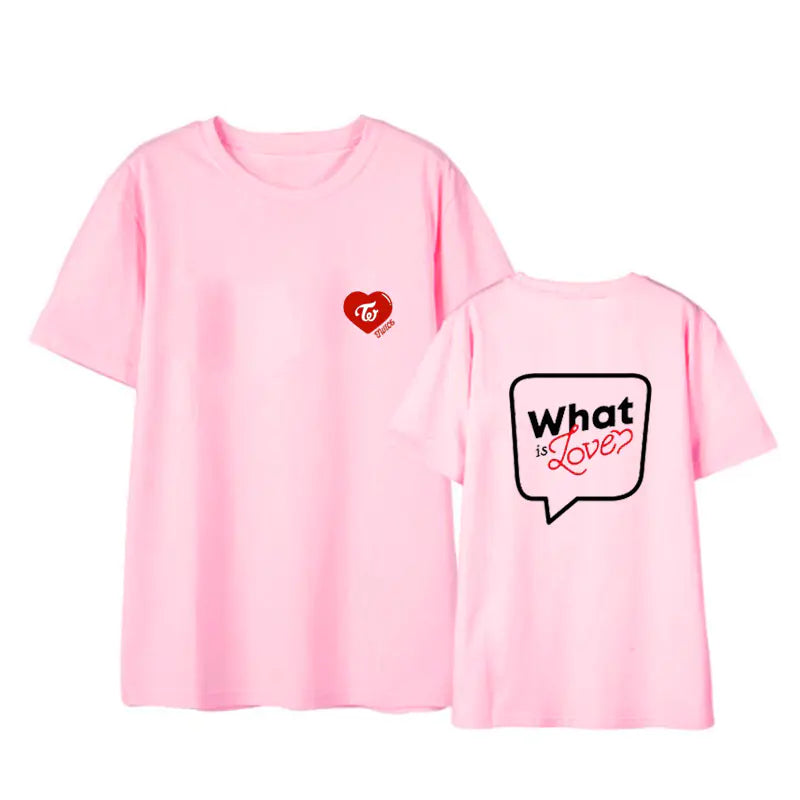 👕: TWICE 'What is Love' Concert Merchandise T-Shirt