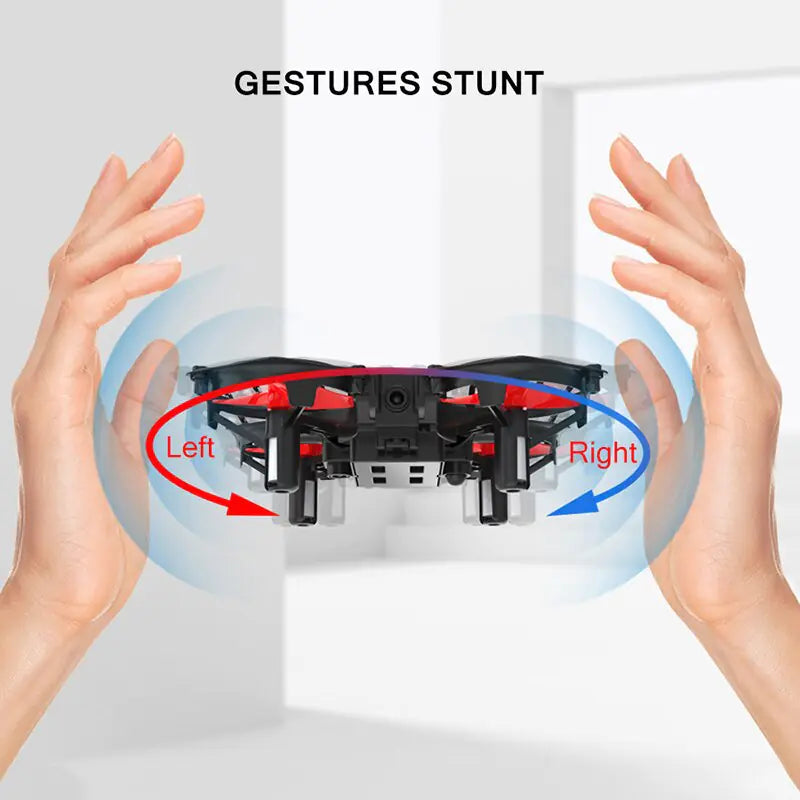 🚁: C51 Mini Drone with Gesture Control and Spins