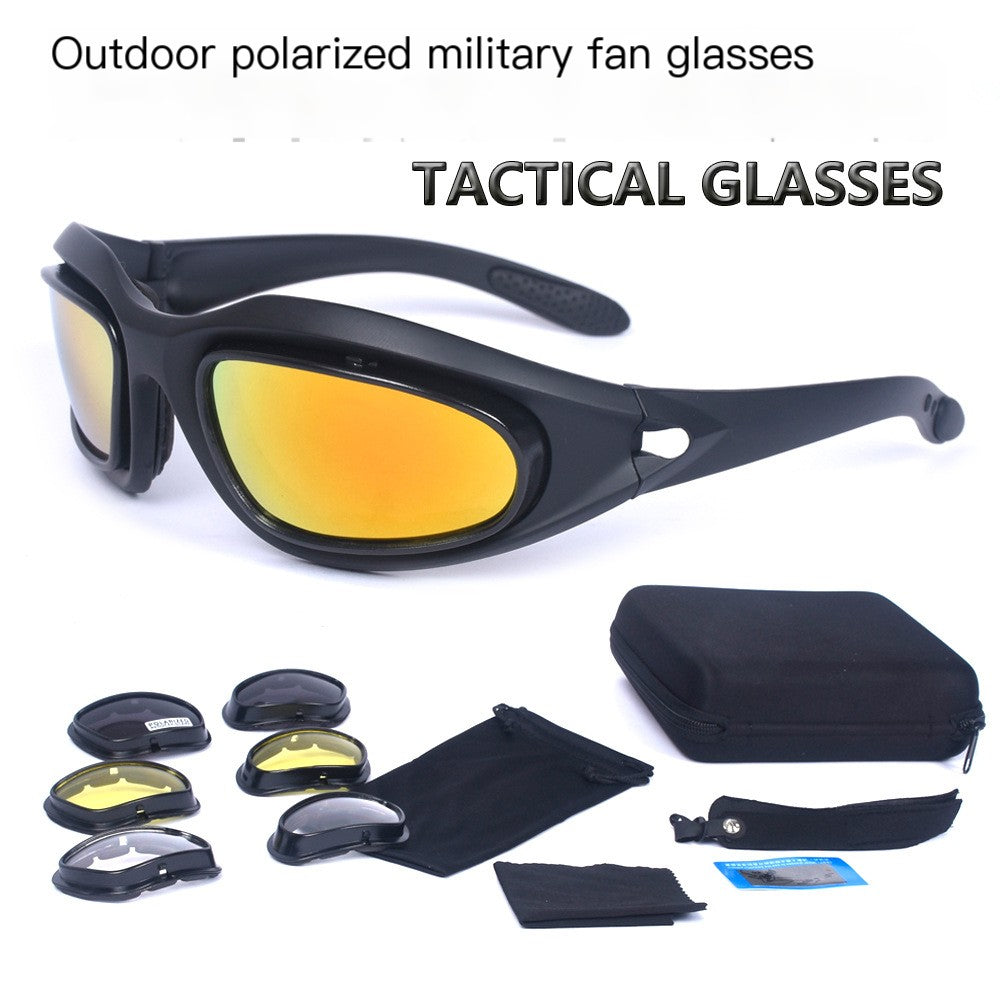 🕶️: Polarized Motorcycle Sunglasses (One Set)