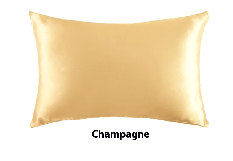 🌟: Luxurious 19 Momme Silk Pillowcase - Premium Invisible Zipper