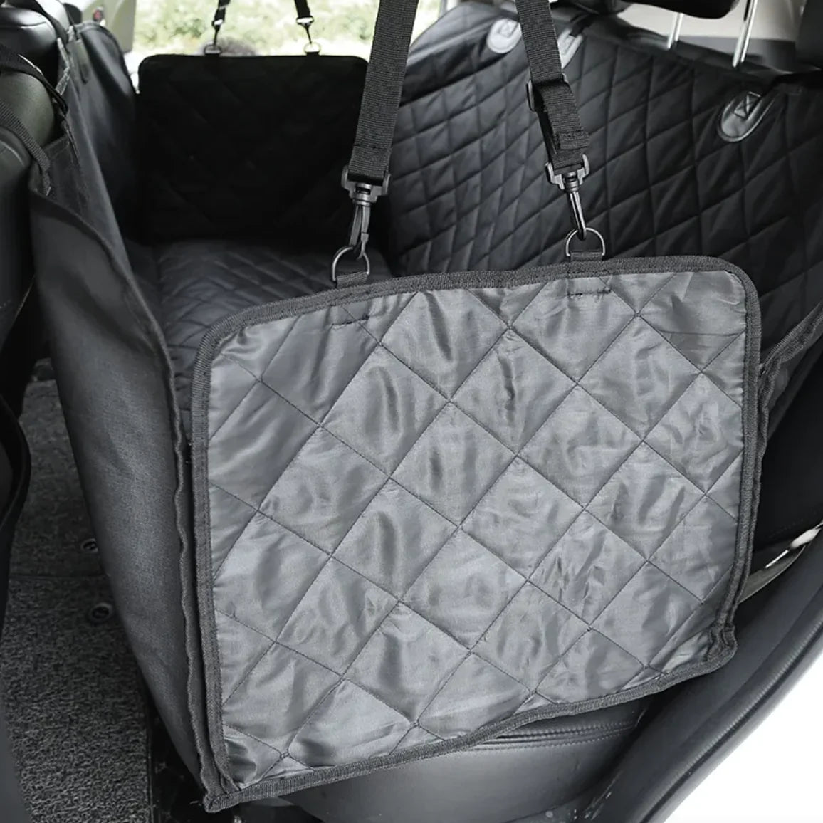 Pet Travel Rear Seat Cushion with Dog Toilet