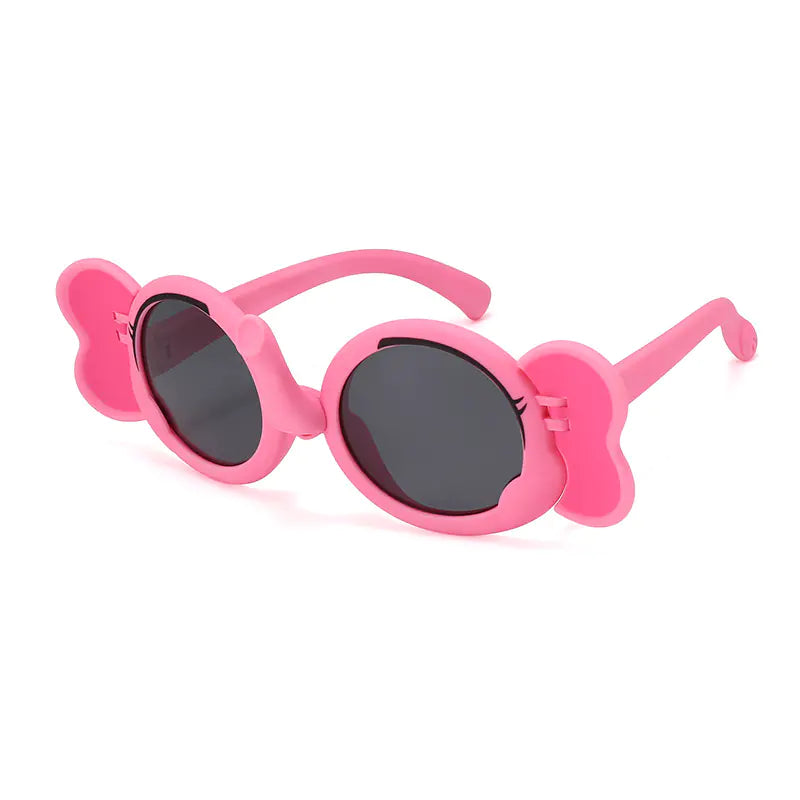👶: Kids Elephant Polarized Sunglasses - Adorable Cartoon Animal Eyewear