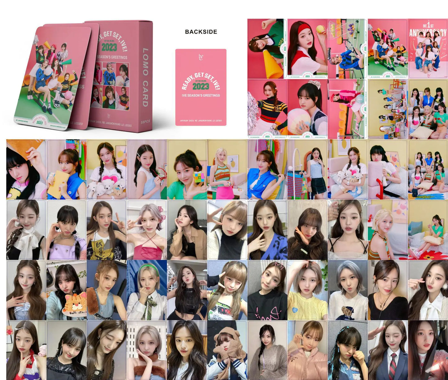 🎴: K-Pop Girl Group Lomo Cards Set - ITZY, IVE, TWICE & More