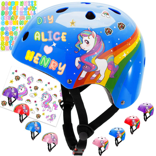 🦄 Unicorn Helmet for Kids - Magical Safety Protection for Ages 3-14