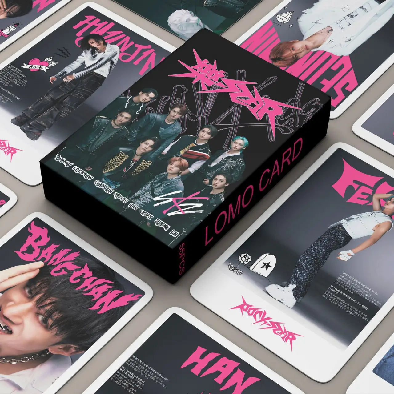 🎴: K-Pop Card Set: Stray Kids, Gidle, IVE & More