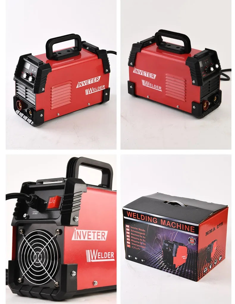 ⚡: 110V Double Voltage Household Welding Machine - Compact Red Home Welder