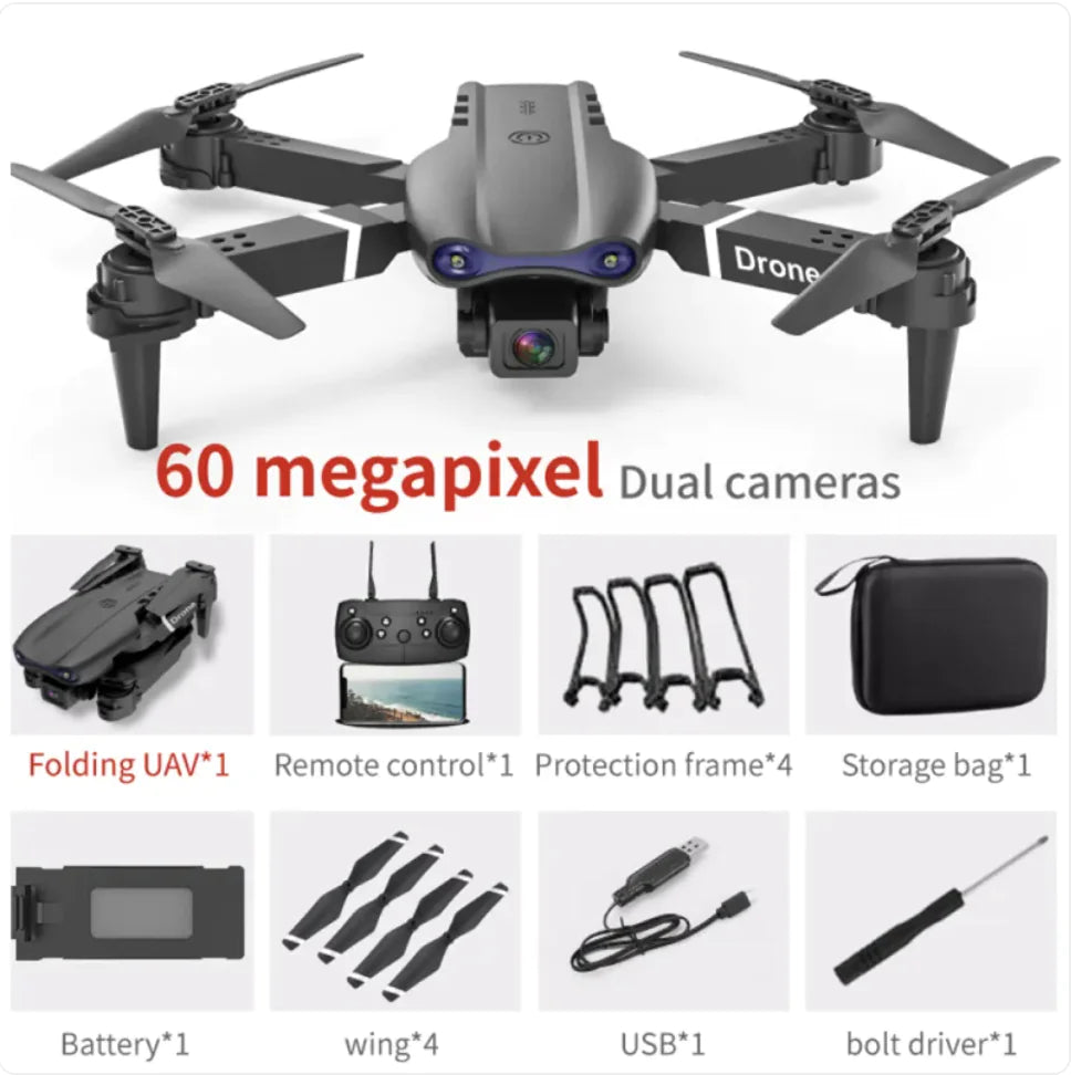 🚁: E99 Folding 4K Camera Drone with Remote Control