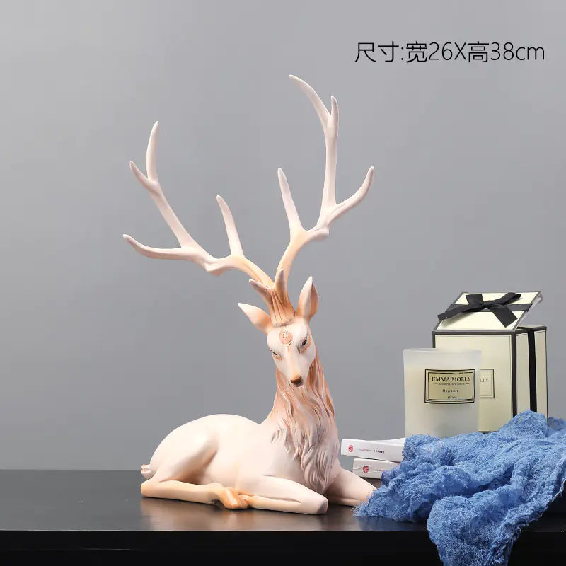 🦌: Elegant Deer Figurine for Home Decor and Gifts