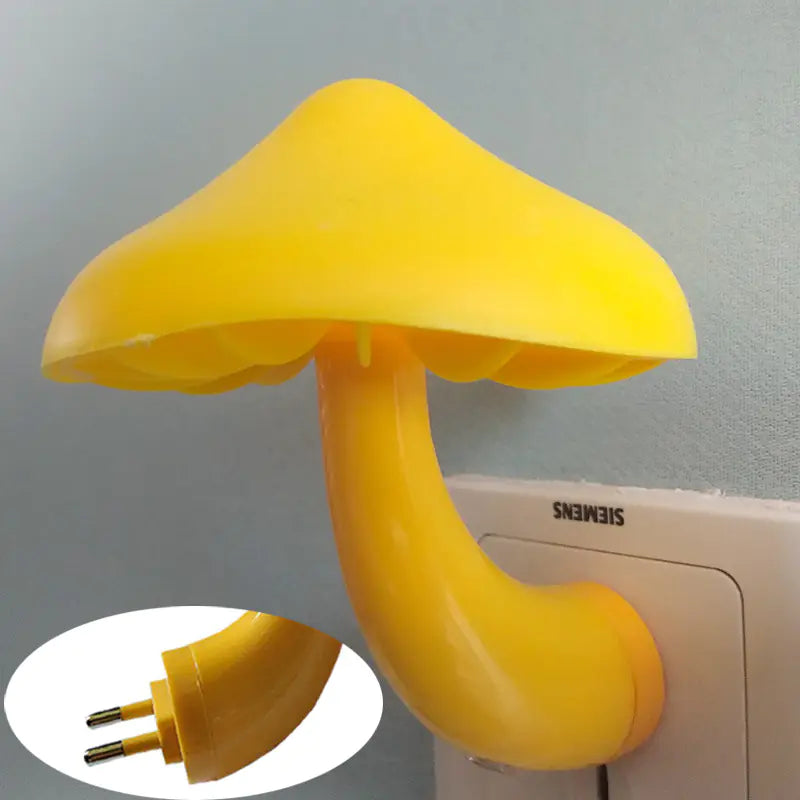 🍄: Light-Controlled Colorful Mushroom Night Light Lamp