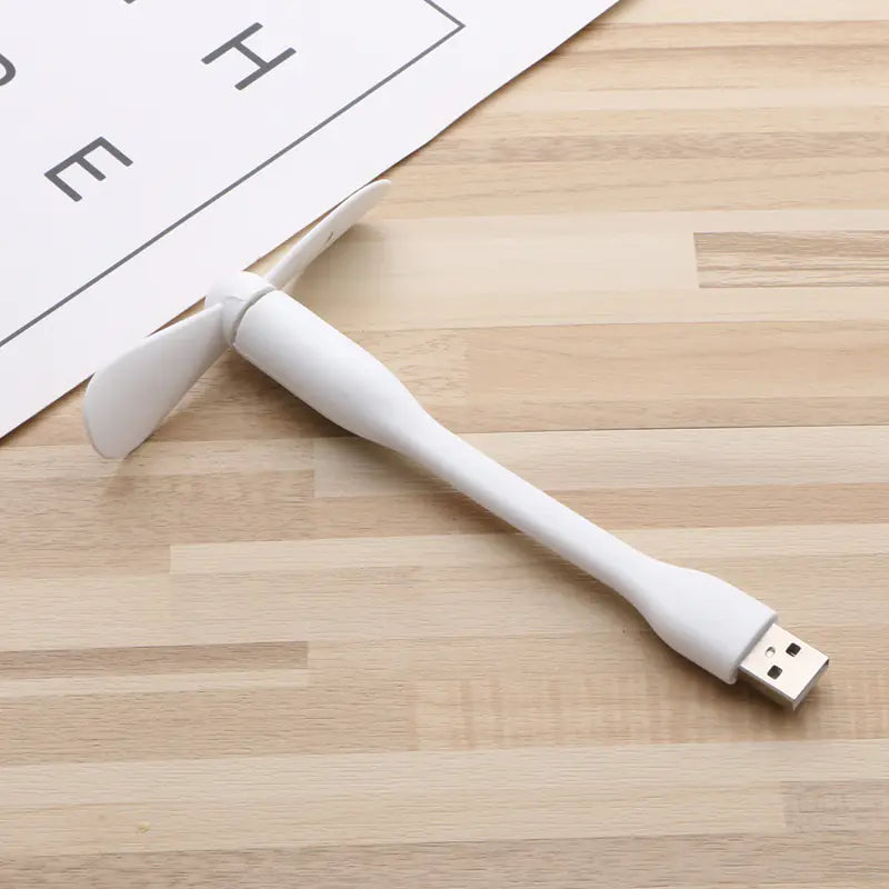 ⚡: Mini Flexible USB Handheld Cooling Fan for Devices