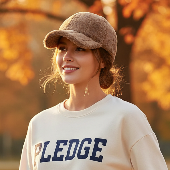 🧢: Plush Winter Baseball Caps for Men and Women - Warm Unisex Hat
