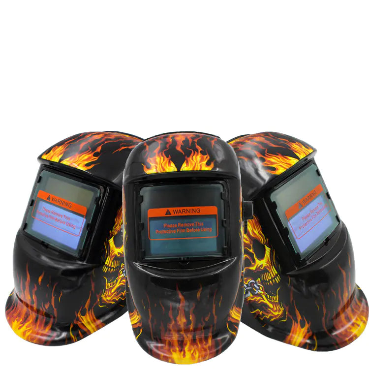 🔥: Adjustable Solar Automatic Welding Helmet - Professional Safety Headgear